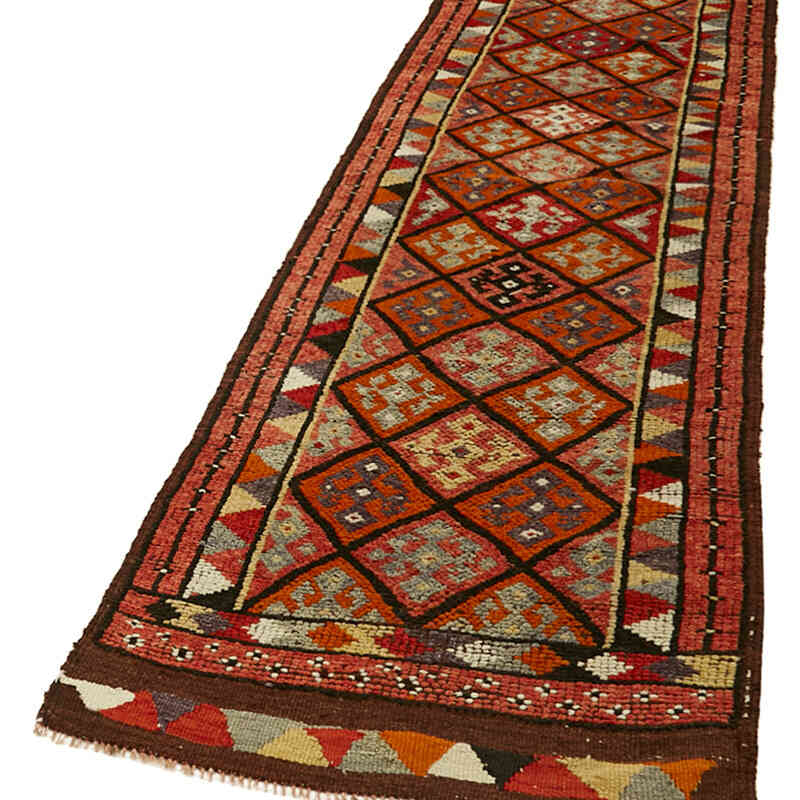Alfombra Vintage de pasillo - 90 cm x 332 cm - K0059636