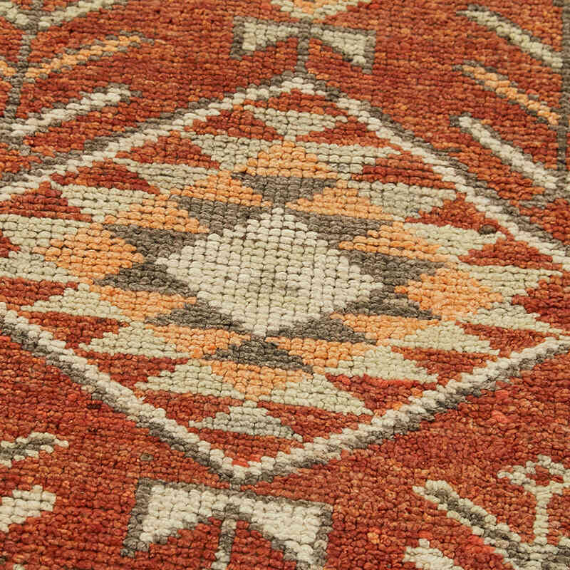 Vintage Tribal Runner Rug - 2' 11" x 12'  (35" x 144") - K0059640