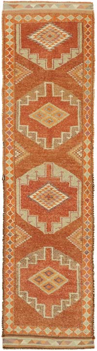 Alfombra Vintage de pasillo - 97 cm x 360 cm