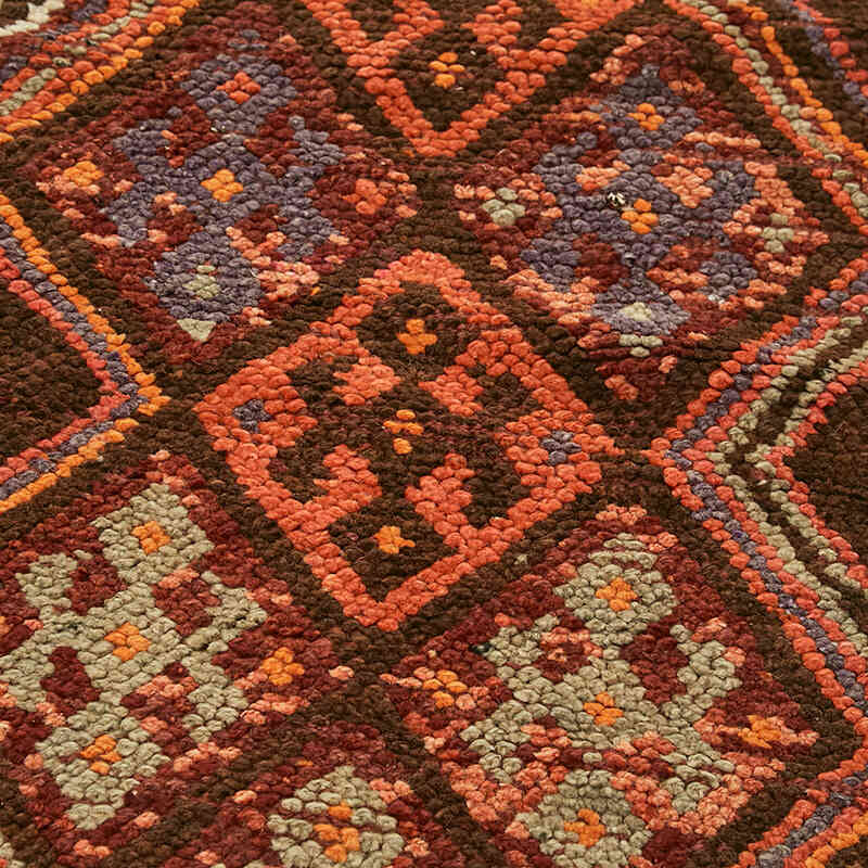Vintage Tribal Runner Rug - 2' 10" x 13'  (34" x 156") - K0059649