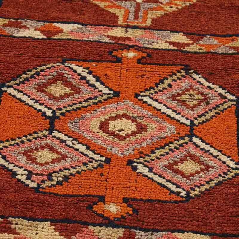 Vintage Tribal Runner Rug - 2' 11" x 12' 2" (35" x 146") - K0059650