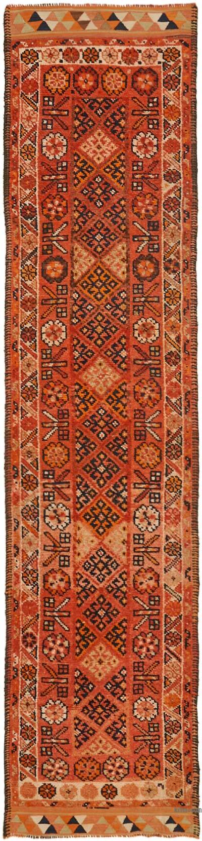 Vintage Anadolu Yolluk - 88 cm x 363 cm