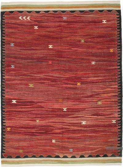新的手工编织土耳其Kilim地毯- 7' 10