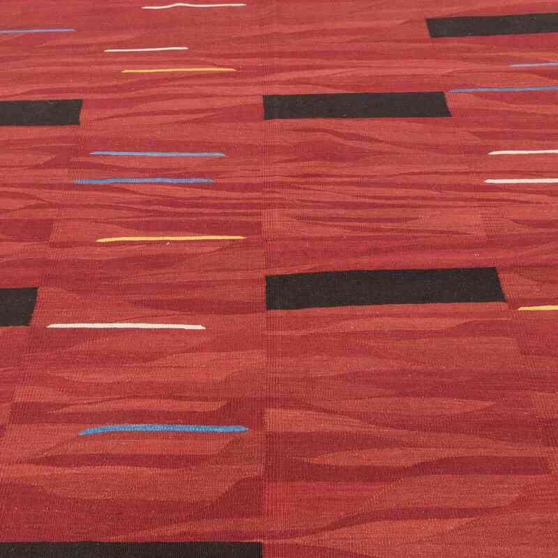 New Handwoven Turkish Kilim Rug - 5' 10" x 8' 2" (70" x 98") - K0059688