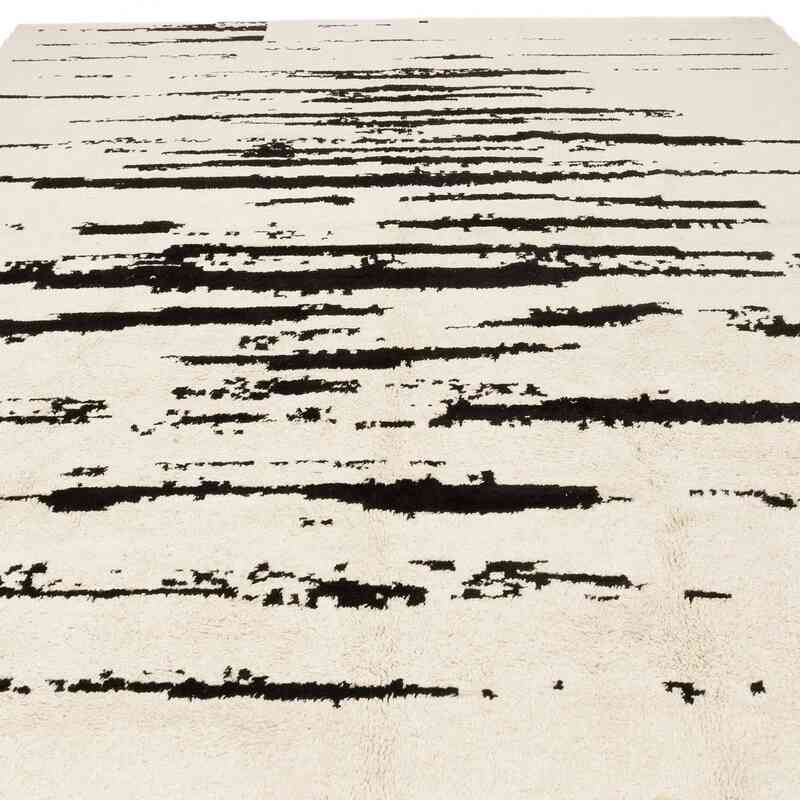 New Hand-Knotted Turkish Rug - 8' 8" x 11' 10" (104" x 142") - K0059694