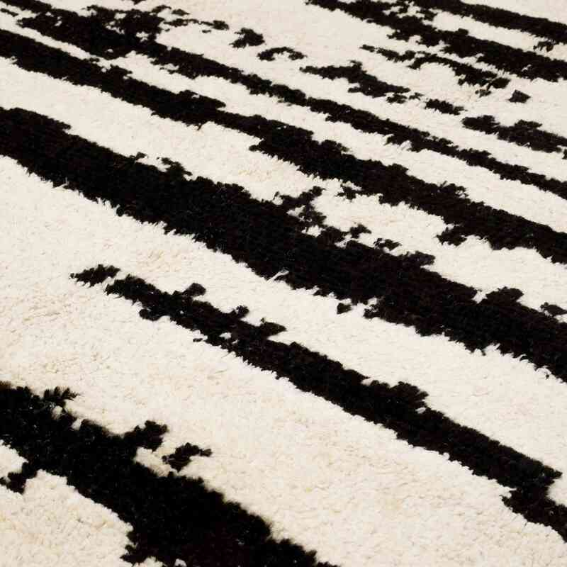 New Hand-Knotted Turkish Rug - 8' 8" x 11' 10" (104" x 142") - K0059694