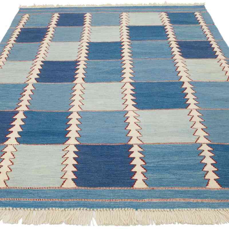 Nueva Alfombra Turca Kilim - 152 cm x 214 cm - K0059717