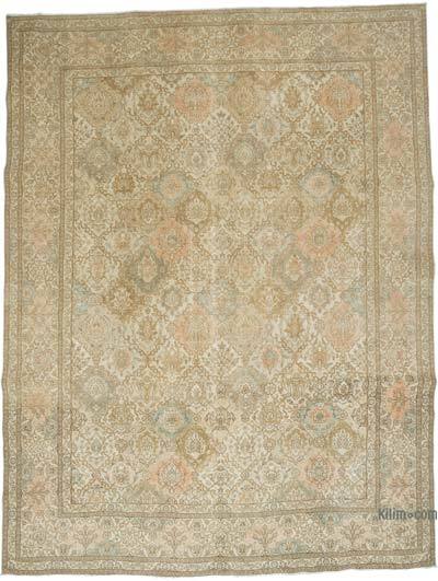 Vintage Hand-Knotted Oriental Rug - 9' 10" x 12' 10" (118 in. x 154 in.)