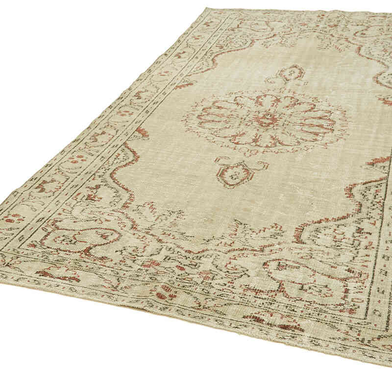 Alfombra Vintage Turca Anudada a Mano - 180 cm x 320 cm - K0059812