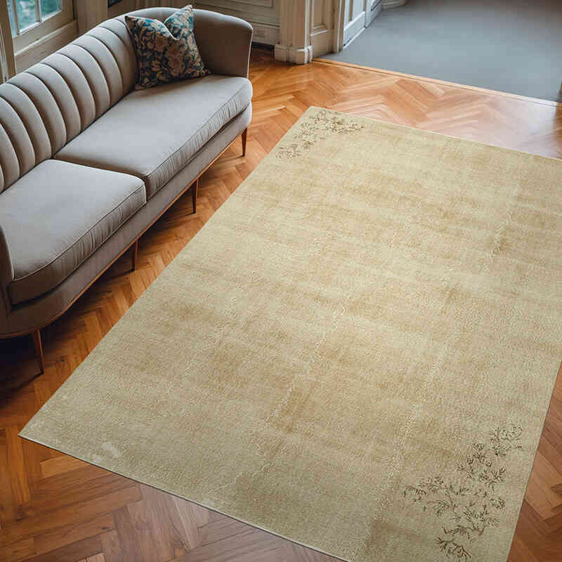 El Dokuma Vintage Halı - 211 cm x 298 cm - K0059813