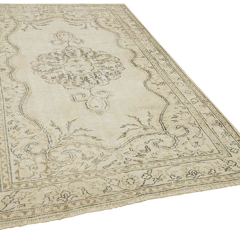 Vintage Turkish Hand-Knotted Rug - 5' 7" x 8' 10" (67" x 106") - K0059818