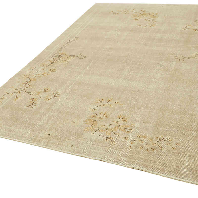 Alfombra Vintage Turca Anudada a Mano - 204 cm x 306 cm - K0059822