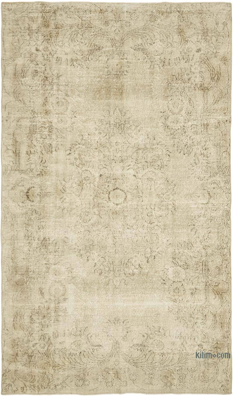 El Dokuma Vintage Halı - 184 cm x 308 cm - K0059831