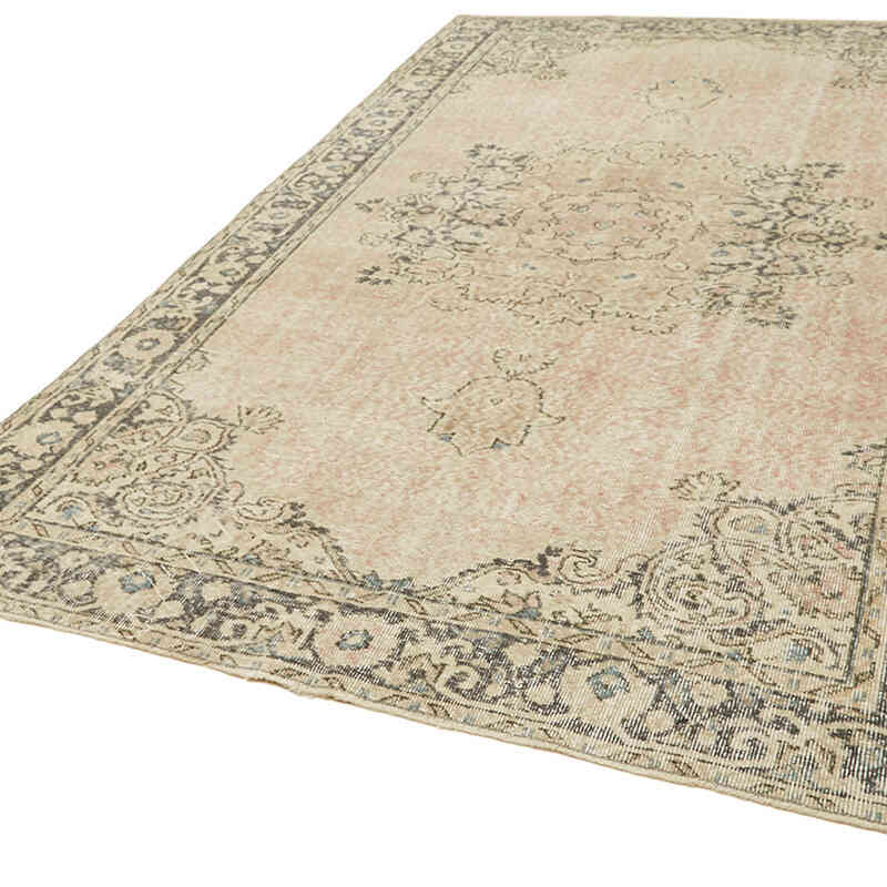 Vintage Turkish Hand-Knotted Rug - 6' 4" x 10' 4" (76" x 124") - K0059836