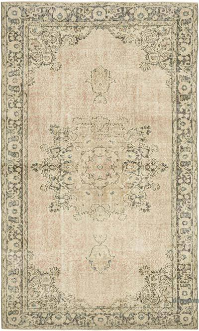 Alfombra Vintage Turca Anudada a Mano - 192 cm x 316 cm