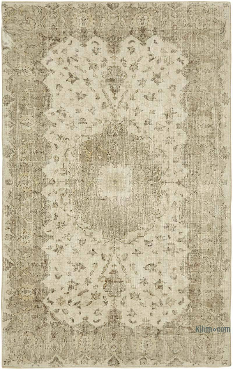 El Dokuma Vintage Halı - 173 cm x 269 cm - K0059847