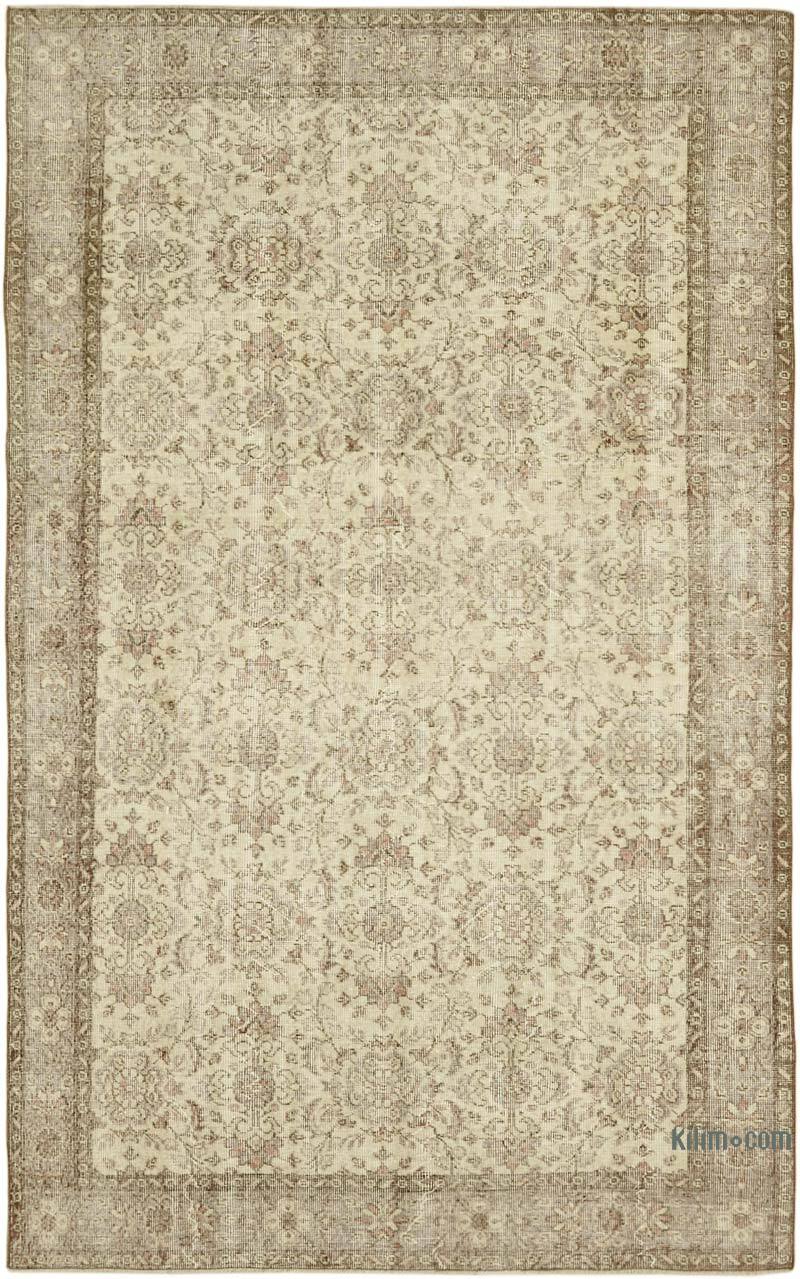 El Dokuma Vintage Halı - 177 cm x 286 cm - K0059850
