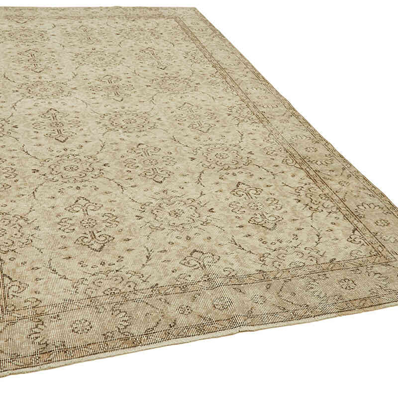 Vintage Turkish Hand-Knotted Rug - 5' 6" x 9' 1" (66" x 109") - K0059851