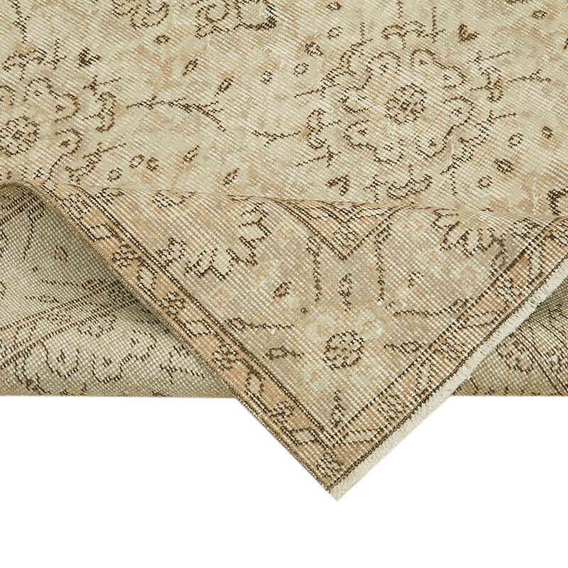 Vintage Turkish Hand-Knotted Rug - 5' 6" x 9' 1" (66" x 109") - K0059851