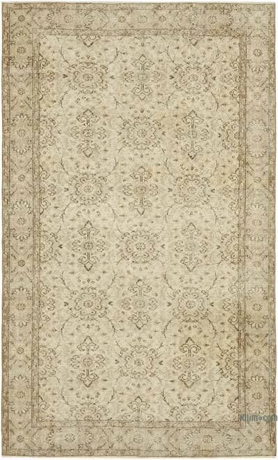 Vintage El Dokuma Anadolu Halısı - 167 cm x 276 cm