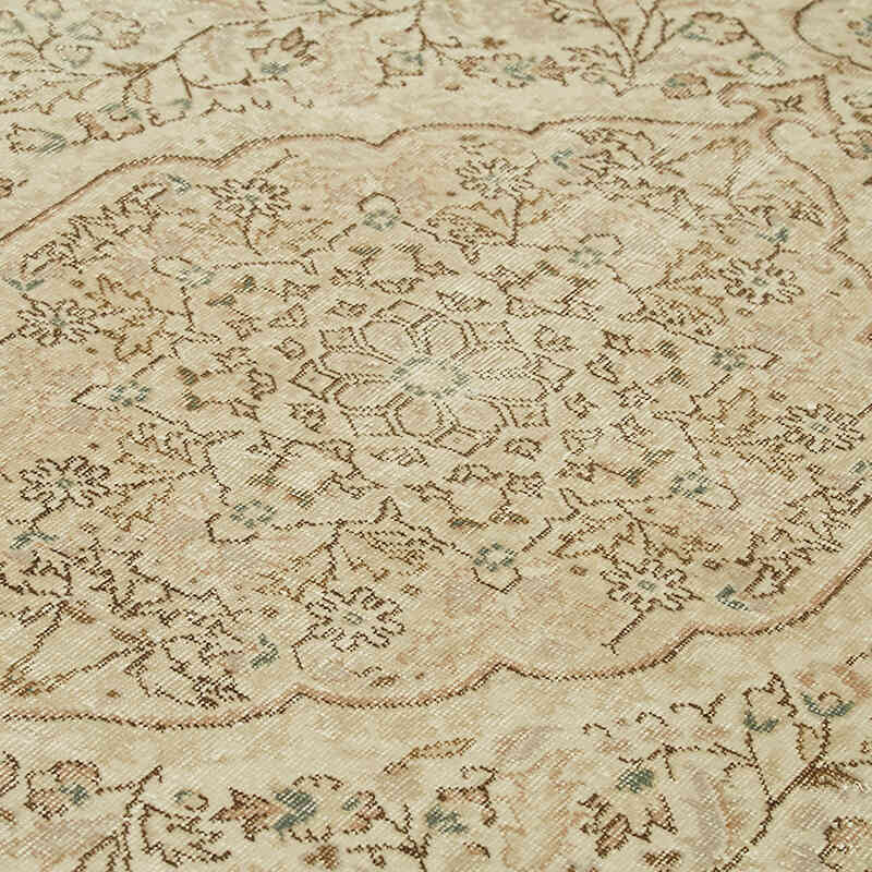 El Dokuma Vintage Halı - 204 cm x 306 cm - K0059853