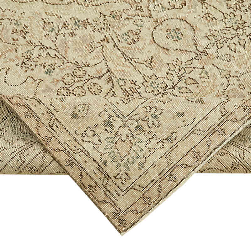 El Dokuma Vintage Halı - 204 cm x 306 cm - K0059853