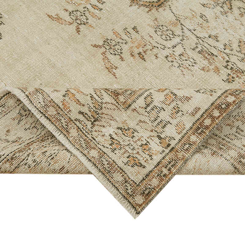 Alfombra Vintage Turca Anudada a Mano - 178 cm x 285 cm - K0059855