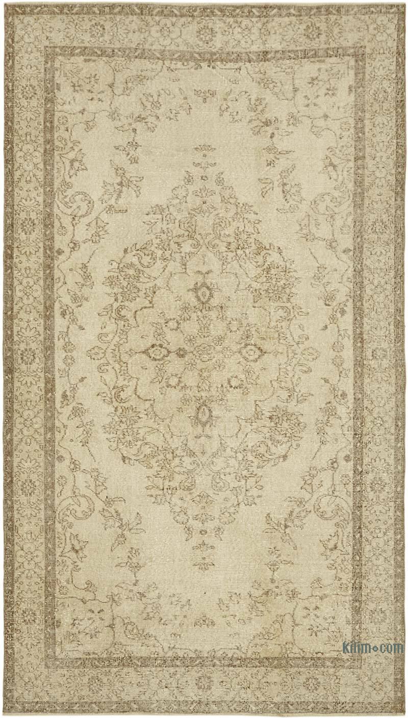 Vintage Turkish Hand-Knotted Rug - 5' 10" x 10' 2" (70" x 122") - K0059856