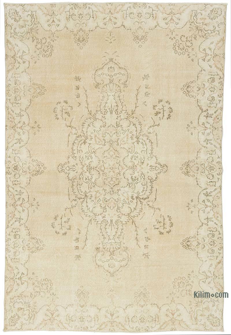 El Dokuma Vintage Halı - 206 cm x 313 cm - K0059858