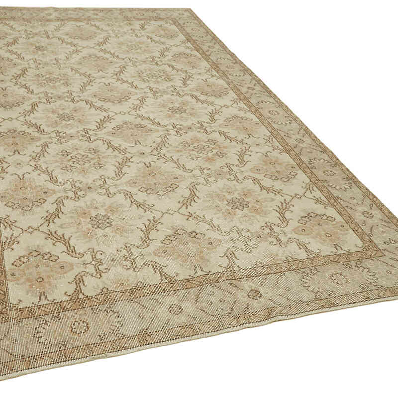 Vintage Turkish Hand-Knotted Rug - 5' 7" x 9' 2" (67" x 110") - K0059863