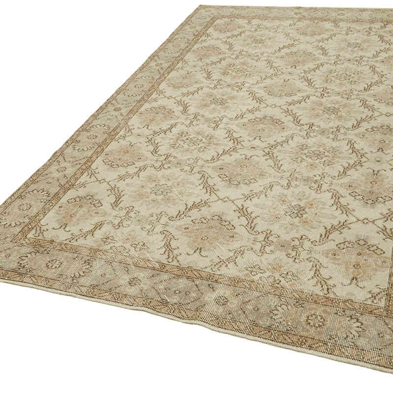 Vintage Turkish Hand-Knotted Rug - 5' 7" x 9' 2" (67" x 110") - K0059863