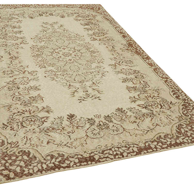 Vintage Turkish Hand-Knotted Rug - 5' 7" x 8' 9" (67" x 105") - K0059866