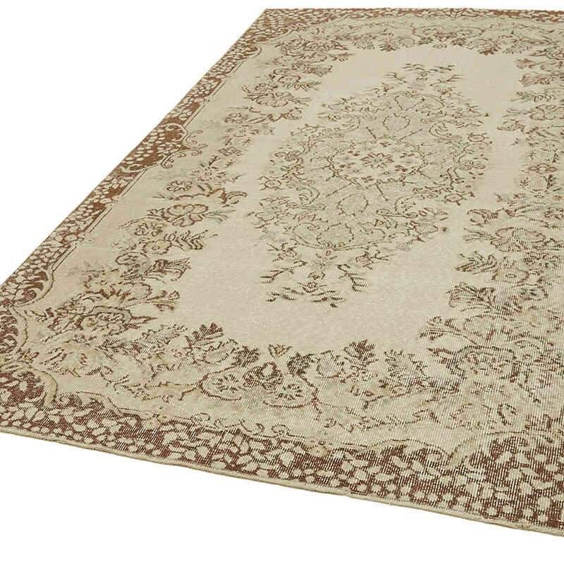 Vintage Turkish Hand-Knotted Rug - 5' 7" x 8' 9" (67" x 105") - K0059866