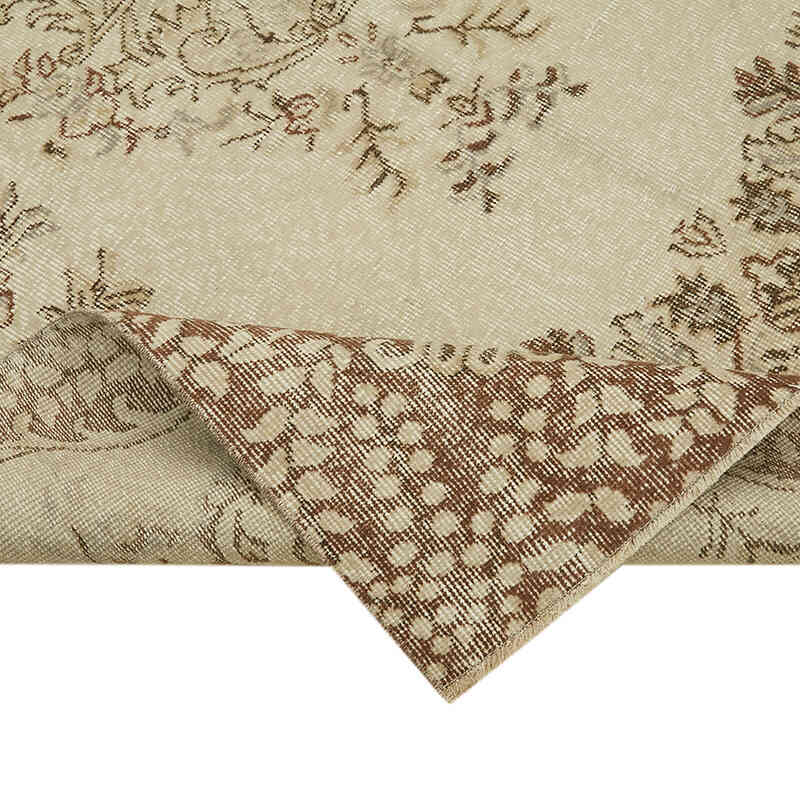 Vintage Turkish Hand-Knotted Rug - 5' 7" x 8' 9" (67" x 105") - K0059866