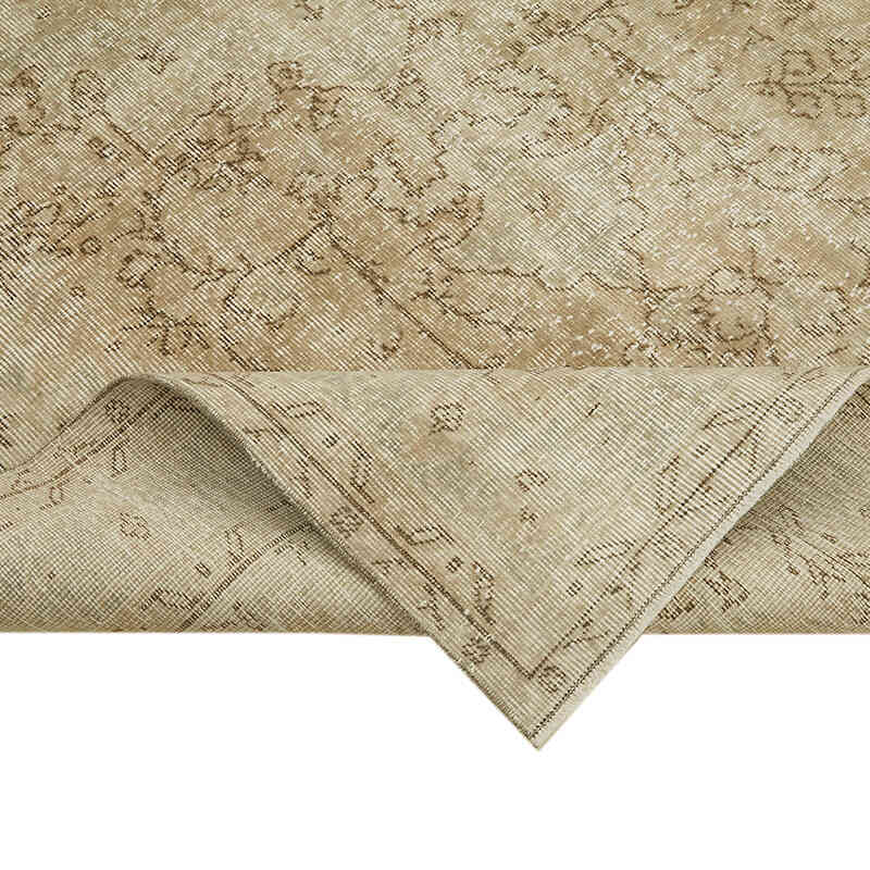 Alfombra Vintage Turca Anudada a Mano - 159 cm x 265 cm - K0059873