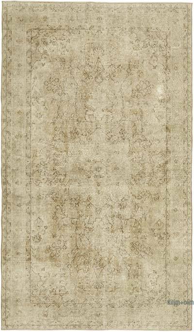 Alfombra Vintage Turca Anudada a Mano - 159 cm x 265 cm