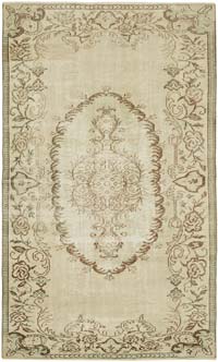 El Dokuma Vintage Halı - 165 cm x 267 cm