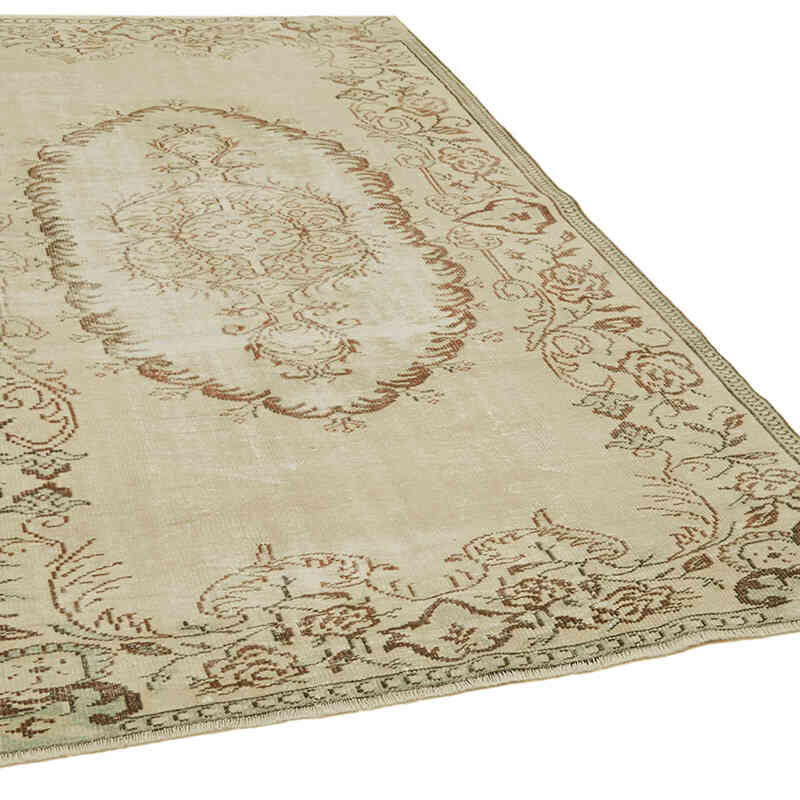 Alfombra Vintage Turca Anudada a Mano - 165 cm x 267 cm - K0059891