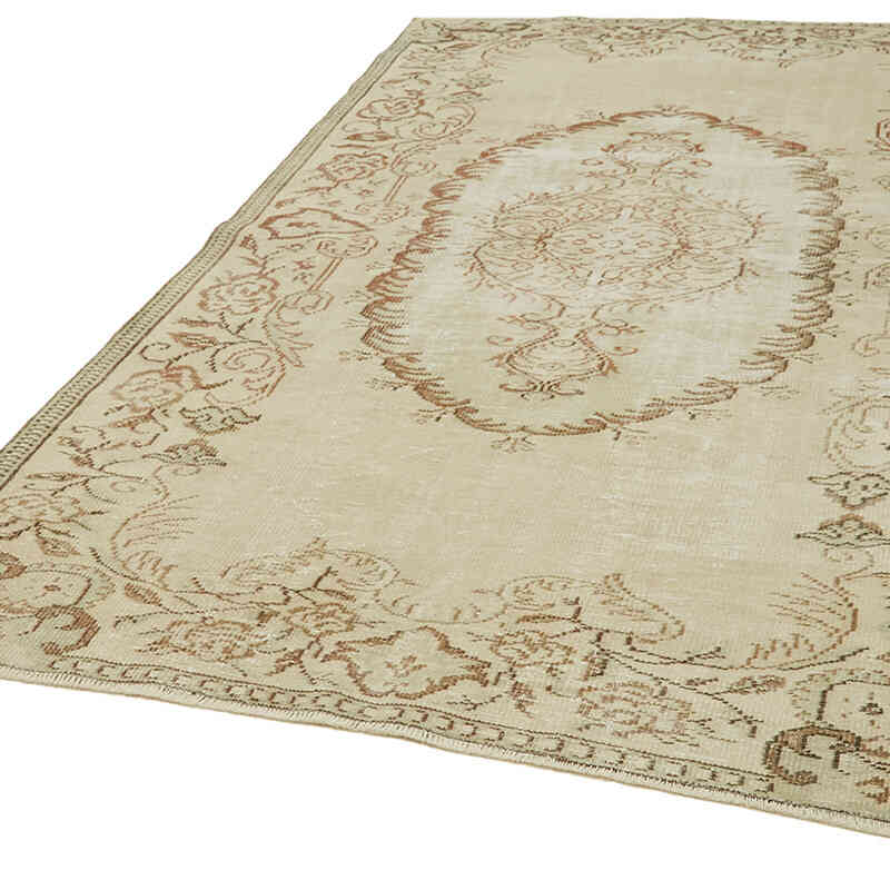 Alfombra Vintage Turca Anudada a Mano - 165 cm x 267 cm - K0059891