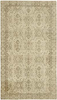 El Dokuma Vintage Halı - 147 cm x 256 cm
