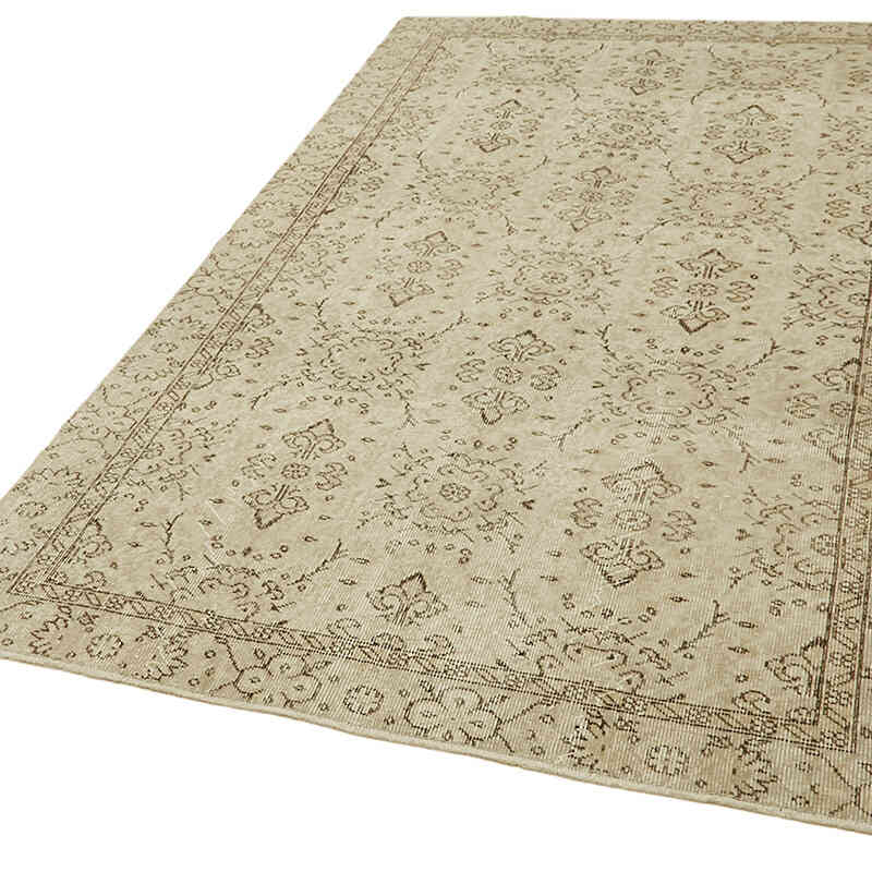 Alfombra Vintage Turca Anudada a Mano - 147 cm x 256 cm - K0059892