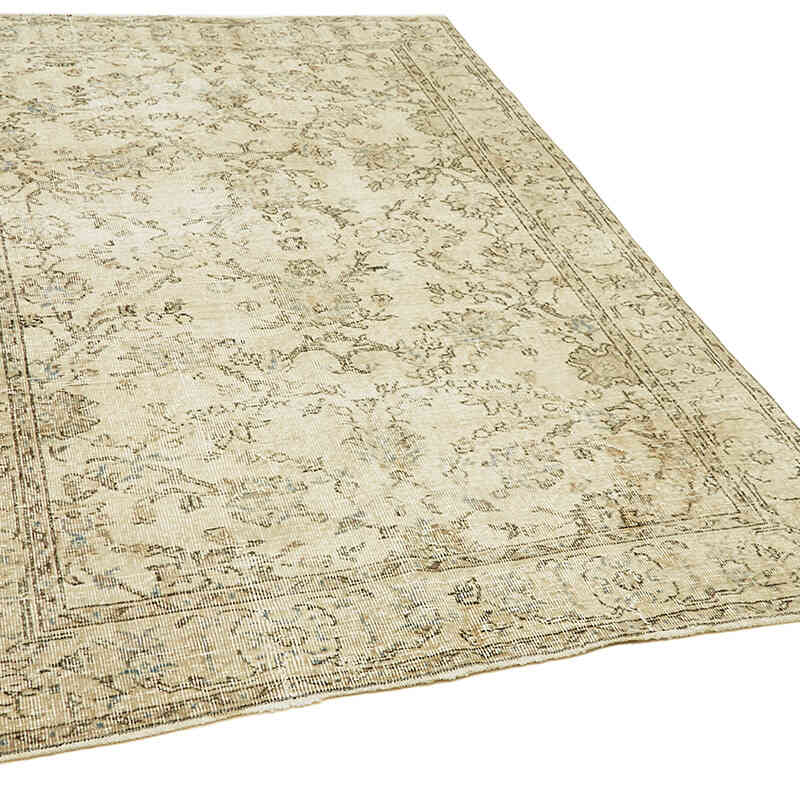 Vintage Turkish Hand-Knotted Rug - 4' 11" x 7' 2" (59" x 86") - K0059901