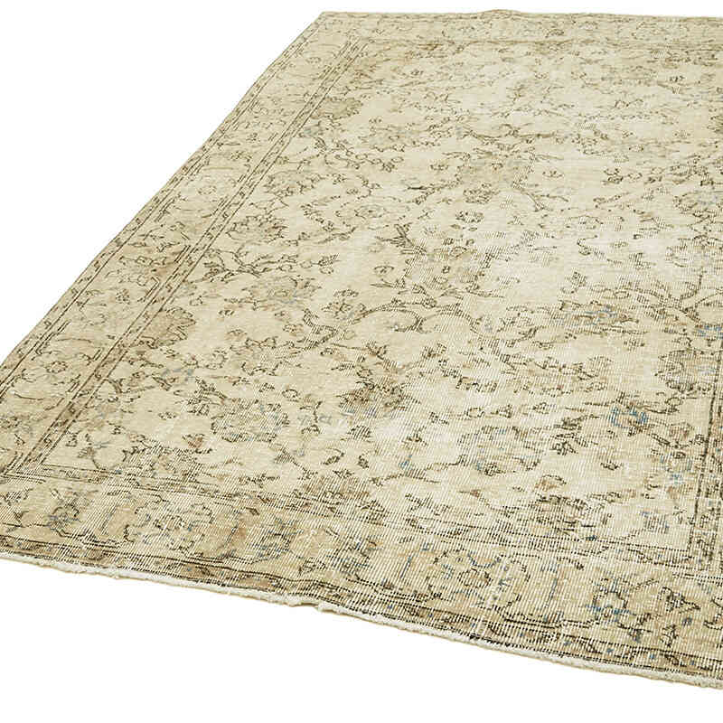 Vintage Turkish Hand-Knotted Rug - 4' 11" x 7' 2" (59" x 86") - K0059901