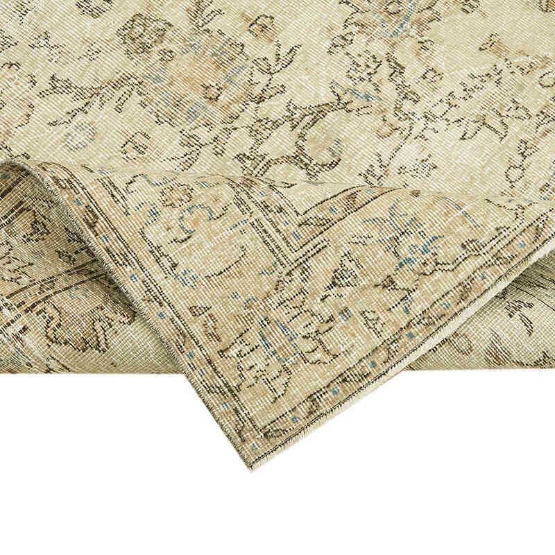 Vintage Turkish Hand-Knotted Rug - 4' 11" x 7' 2" (59" x 86") - K0059901