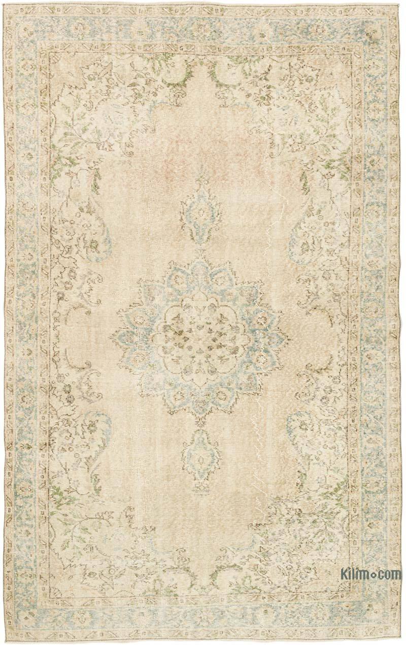 Alfombra Vintage Turca Anudada a Mano - 175 cm x 281 cm - K0059908
