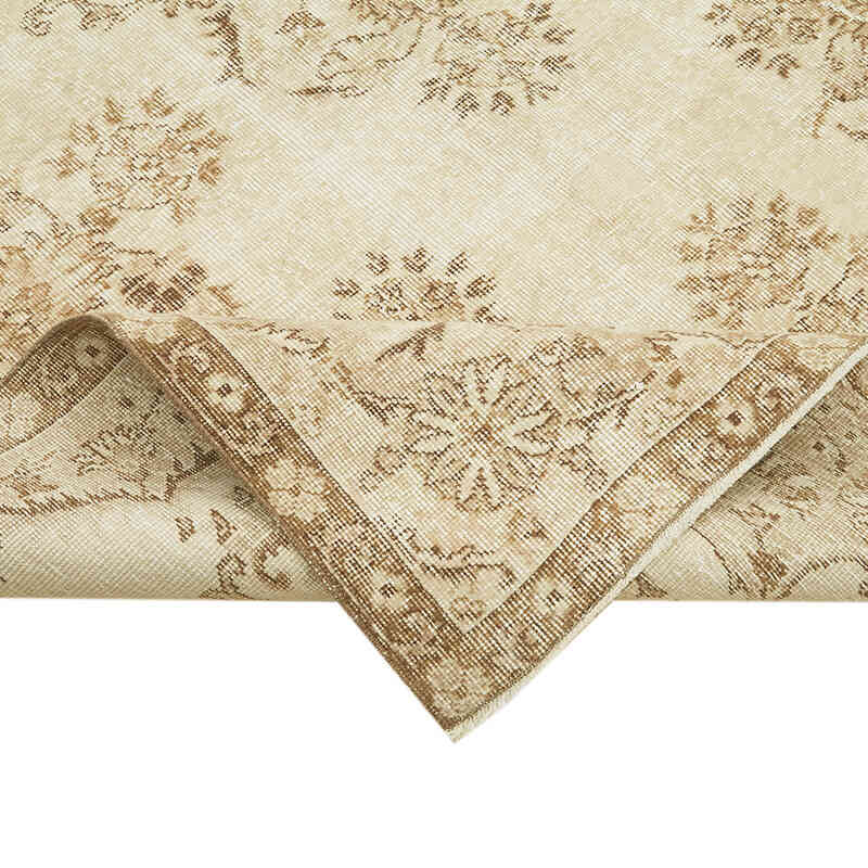 Alfombra Vintage Turca Anudada a Mano - 193 cm x 283 cm - K0059909