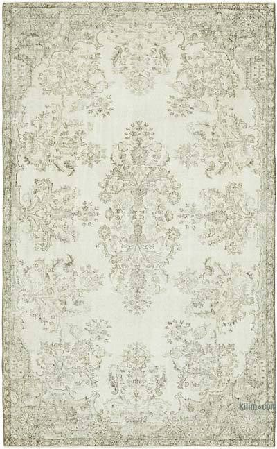 Vintage El Dokuma Anadolu Halısı - 170 cm x 276 cm