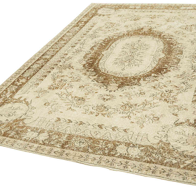 El Dokuma Vintage Halı - 205 cm x 299 cm - K0059913