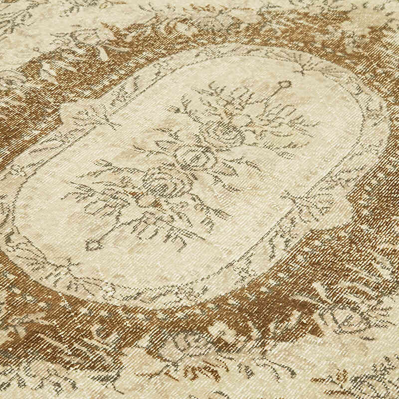 El Dokuma Vintage Halı - 205 cm x 299 cm - K0059913