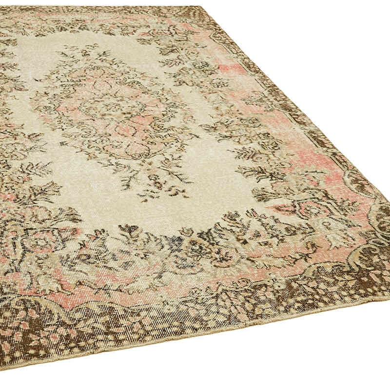 Vintage Turkish Hand-Knotted Rug - 5' 5" x 9' 4" (65" x 112") - K0059925